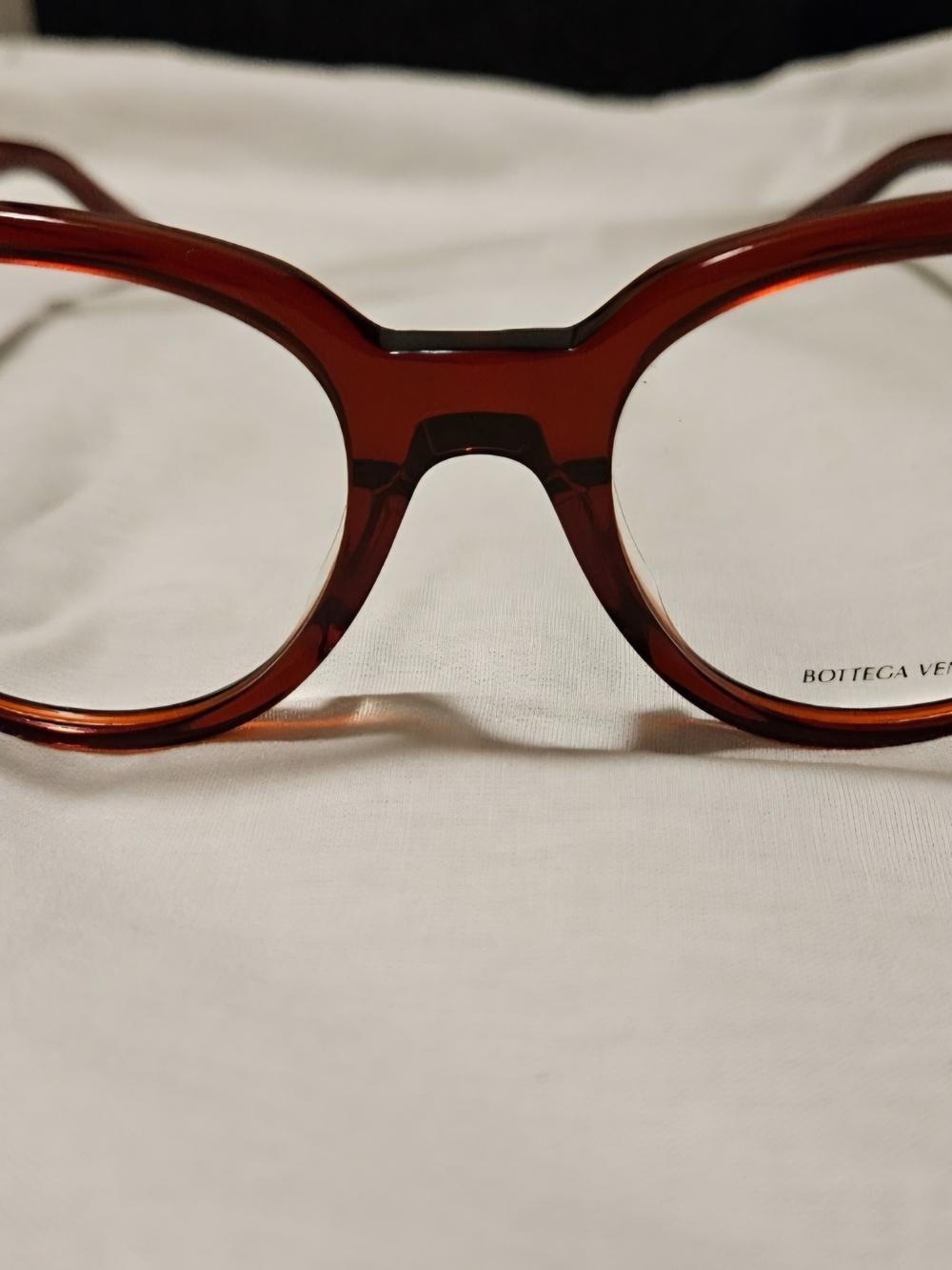 Bottega Veneta Women's Round Frame Eyeglasses - Brown Tortoiseshell